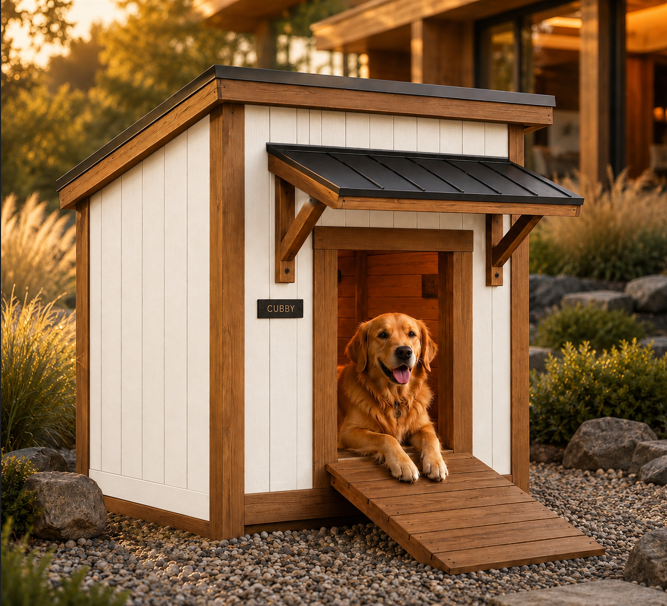 Cubby Outdoor Köpek Kulübesi - Isı Yalıtımlı (Küçük Boy)