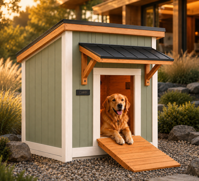 Cubby Outdoor Köpek Kulübesi - Isı Yalıtımlı (Küçük Boy)