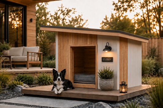 Cubby Dog House - Modern Serisi