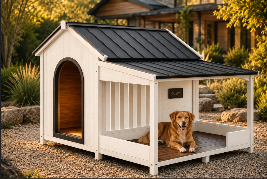 Cubby Outdoor Köpek Kulübesi - Isı Yalıtımlı (Büyük Boy)