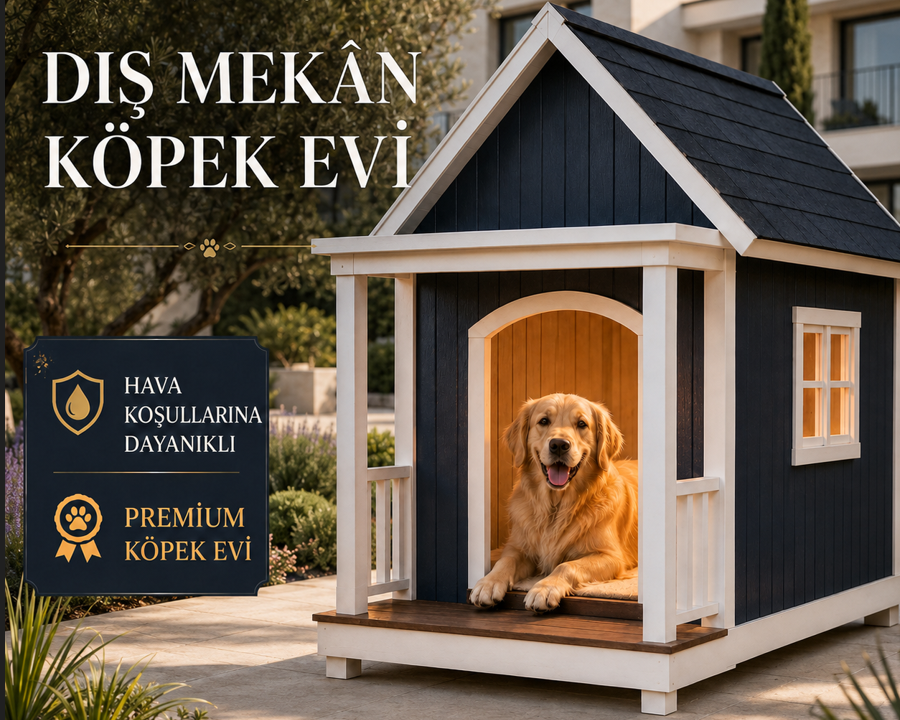 Cubby Outdoor Köpek Kulübesi - Isı Yalıtımlı