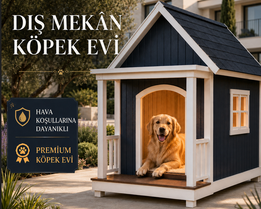 Cubby Outdoor Köpek Kulübesi - Isı Yalıtımlı